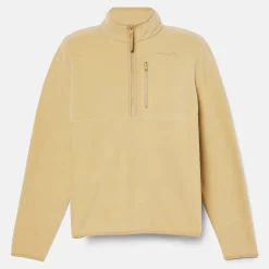Timberland Mt Willard 1/4 Zip Fleece in Beige