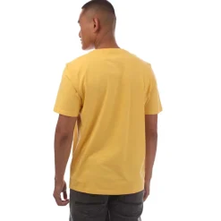 Timberland Northwood Wordmark T-Shirt in Yellow