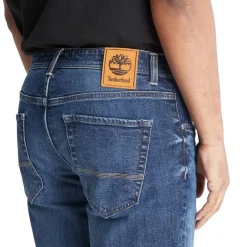 Timberland Sandown 5 Pocket Slim Jeans in Indigo