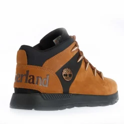Timberland Sprint Trekker Mid Lace Trainers in Rust
