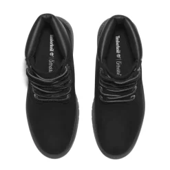 Timberland Street 6 Inch Lace Up Waterproof Boots in Black