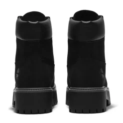Timberland Street 6 Inch Lace Up Waterproof Boots in Black