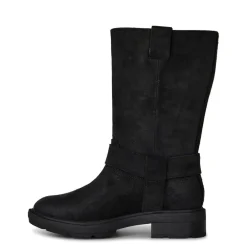 Timberland Tall Pull On Boots in Black