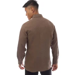 Tom Ford Long Sleeve Dress Shirt in Brown