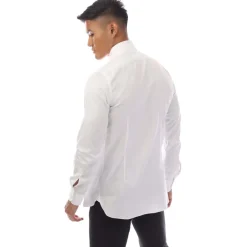 Tom Ford Long Sleeve Dress Shirt in White