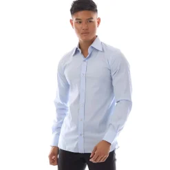 Tom Ford Long Sleeve Dress Shirt in Light Blue