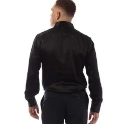 Tom Ford Long Sleeve Dress Shirt in Black