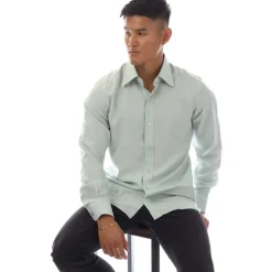 Tom Ford Long Sleeve Dress Shirt in aqua