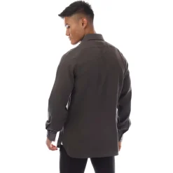 Tom Ford Long Sleeve Dress Shirt in Grey