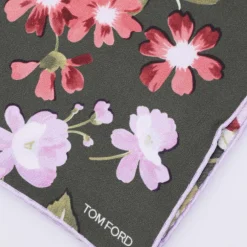 Tom Ford Silk Pocket Square in Multi colour