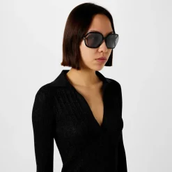 Tom Ford Solange Sunglasses in Black