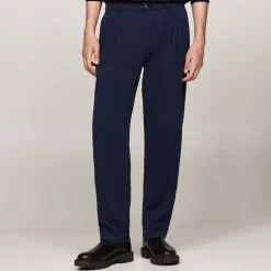 Tommy Hilfiger Brushed Twill Tapered Chinos in Blue
