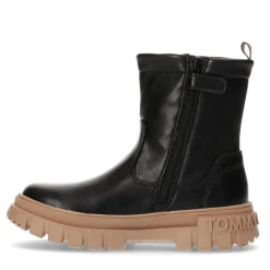 Tommy Hilfiger Chunky Boot in Black