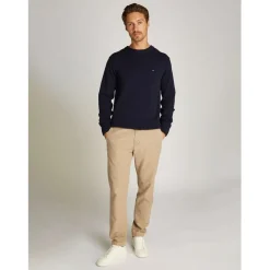 Tommy Hilfiger Cotton C Neck in Blue