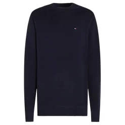 Tommy Hilfiger Cotton C Neck in Blue