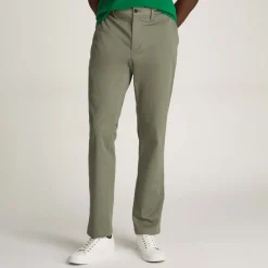 Tommy Hilfiger Denton Printed Straight-Fit Chinos in Grey