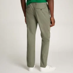 Tommy Hilfiger Denton Printed Straight-Fit Chinos in Grey