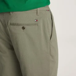 Tommy Hilfiger Denton Printed Straight-Fit Chinos in Grey