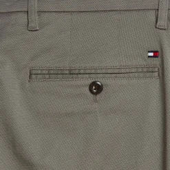Tommy Hilfiger Denton Printed Straight-Fit Chinos in Grey