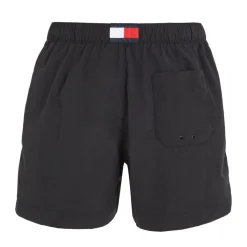 Tommy Hilfiger Essential Logo Swim Shorts in Black