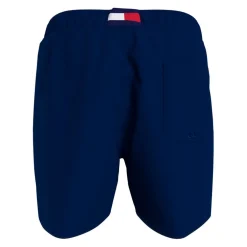 Tommy Hilfiger Essential Logo Swim Shorts in Blue