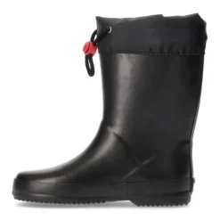 Tommy Hilfiger Flag Graphic Rain Boot in Black