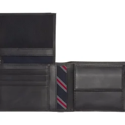 Tommy Hilfiger Flap And Coin Pocket Wallet in Black