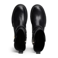 Tommy Hilfiger Height Biker Boots in Black