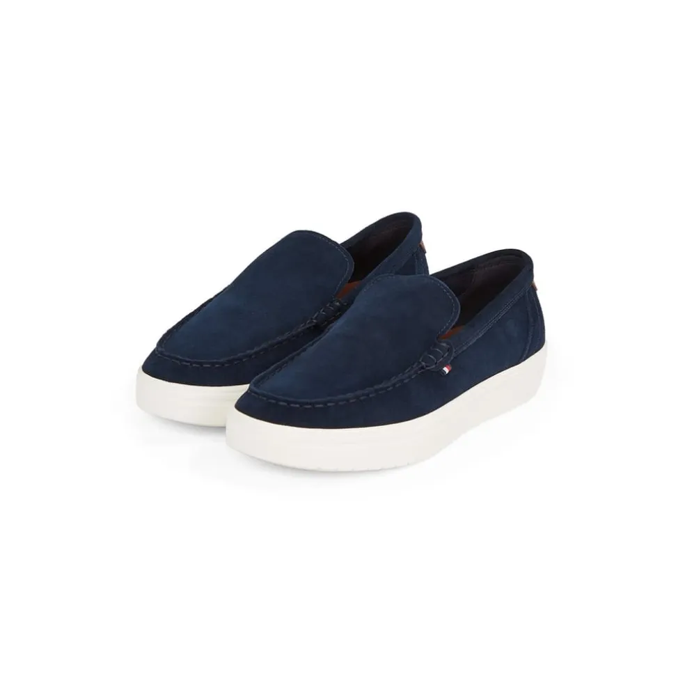 Tommy Hilfiger Light Hybrid Suede Loafer in Blue