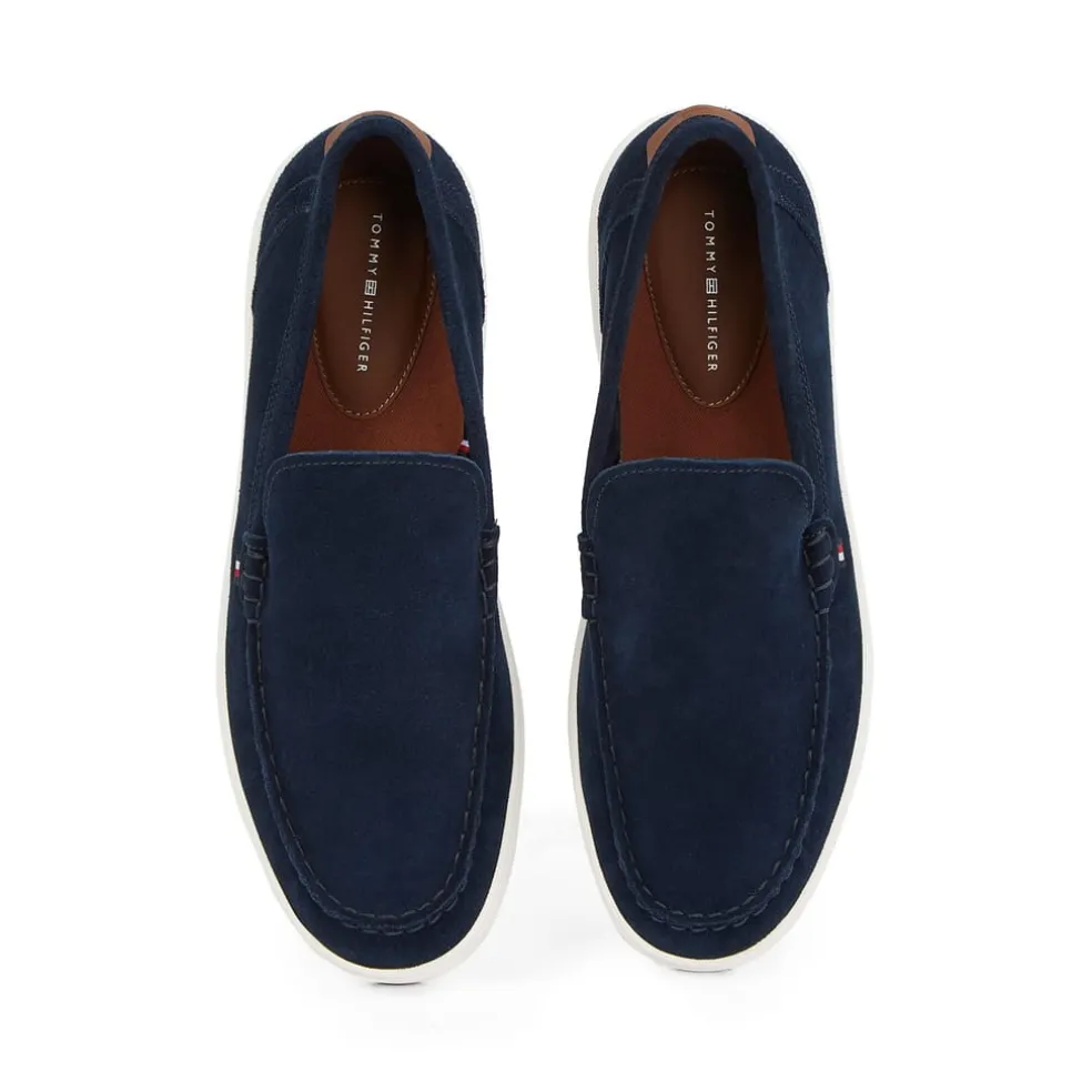 Tommy Hilfiger Light Hybrid Suede Loafer in Blue