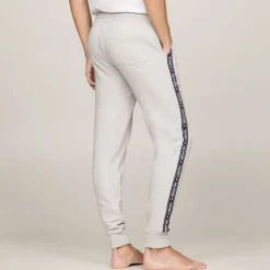 Tommy Hilfiger Logo Tape Lounge Bottoms in Grey