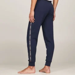 Tommy Hilfiger Logo Tape Lounge Bottoms in Navy
