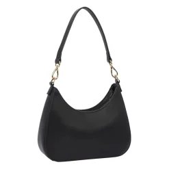 Tommy Hilfiger Logotape Hobo with Detachable Strap in Black