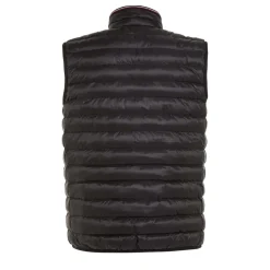 Tommy Hilfiger Packable Recycled Quilted Vest in Black