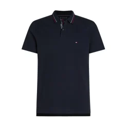 Tommy Hilfiger Regular Fit Short Sleeve Polo Shirt in Blue