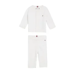 Tommy Hilfiger Rib Sweater Set Giftbox in White