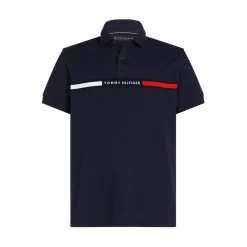 Tommy Hilfiger Sleeved Polo Shirt in Blue