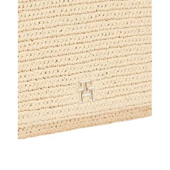 Tommy Hilfiger Spring Ribbed Cross Body with Detachable Strap in Beige