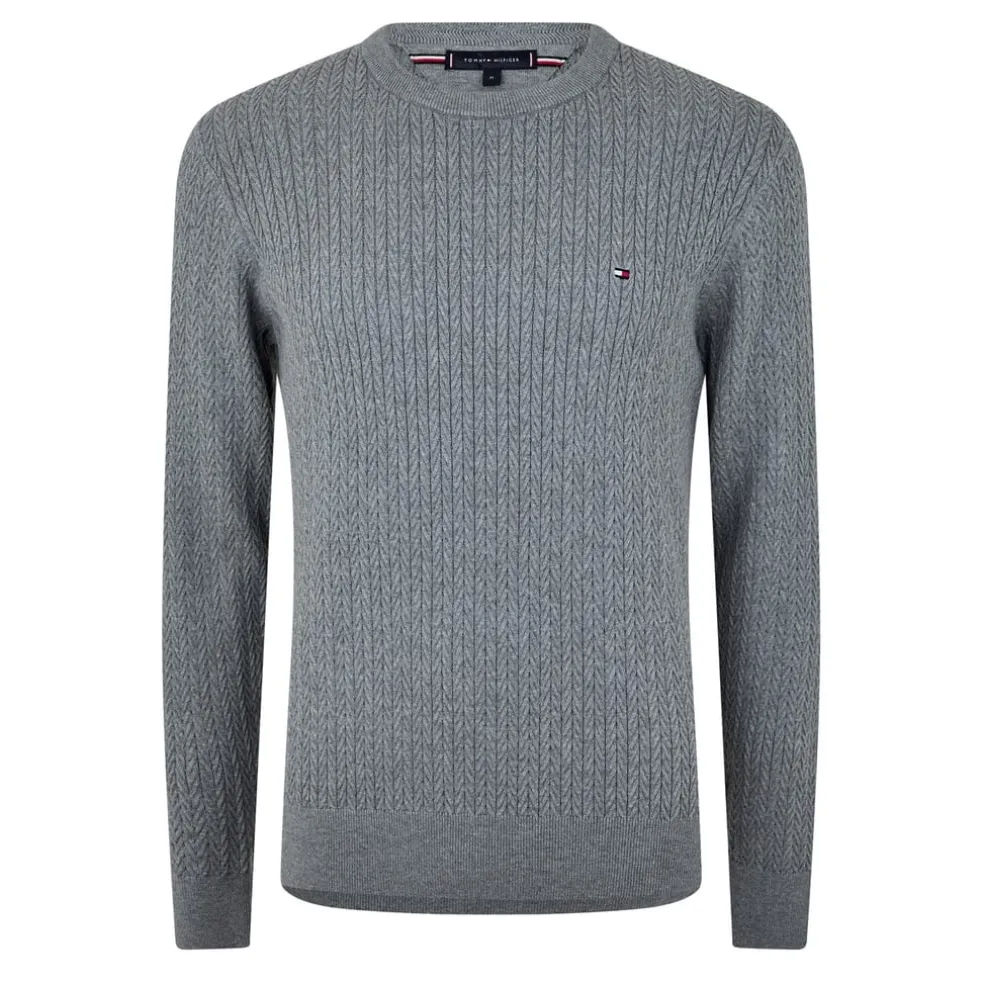 Tommy Hilfiger Structure C nk in Grey