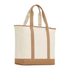 Tommy Hilfiger Summer Canvasas Tote in Beige