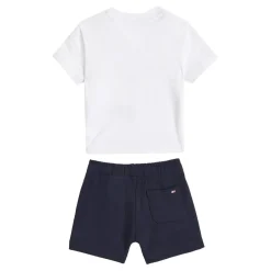 Tommy Hilfiger Tee And Short Set in White