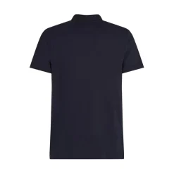 Tommy Hilfiger Terry Regular Fit Short Sleeve Polo in Blue