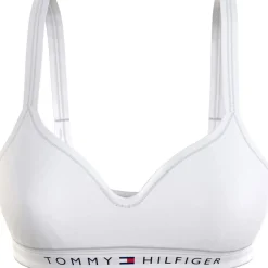 Tommy Hilfiger V Neck Bralette in White