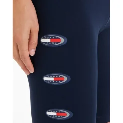 Tommy Jeans Archive Slim Fit Biking Shorts in Blue