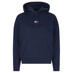 Tommy Jeans Badge Hoodie in Blue