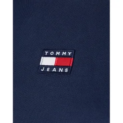 Tommy Jeans Badge Hoodie in Blue