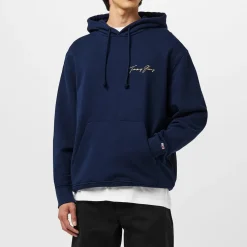 Tommy Jeans Beach Club Graphic Hoodie in Blue
