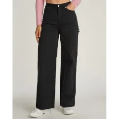 Tommy Jeans Claire Hr Wd Carpenter in Black