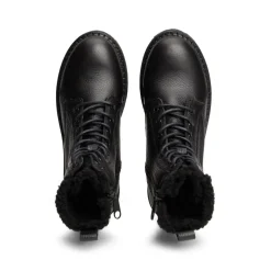 Tommy Jeans Height Boots in Black