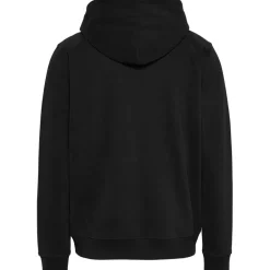 Tommy Jeans Hooded Regular Fit Sweatshirt in Black